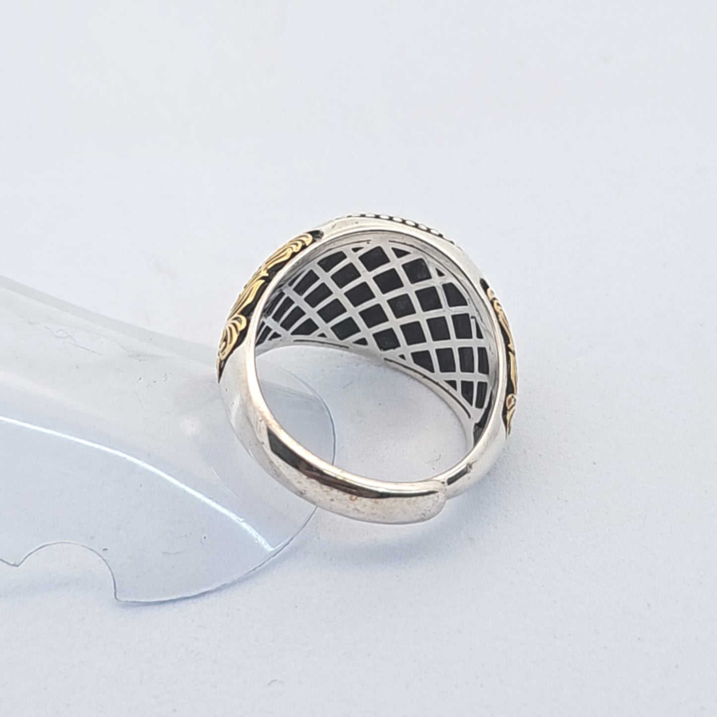 Handmade Sterling Silver Lion Head Ring: Men's Vintage Gothic Statement Jewelry, Adjustable Size